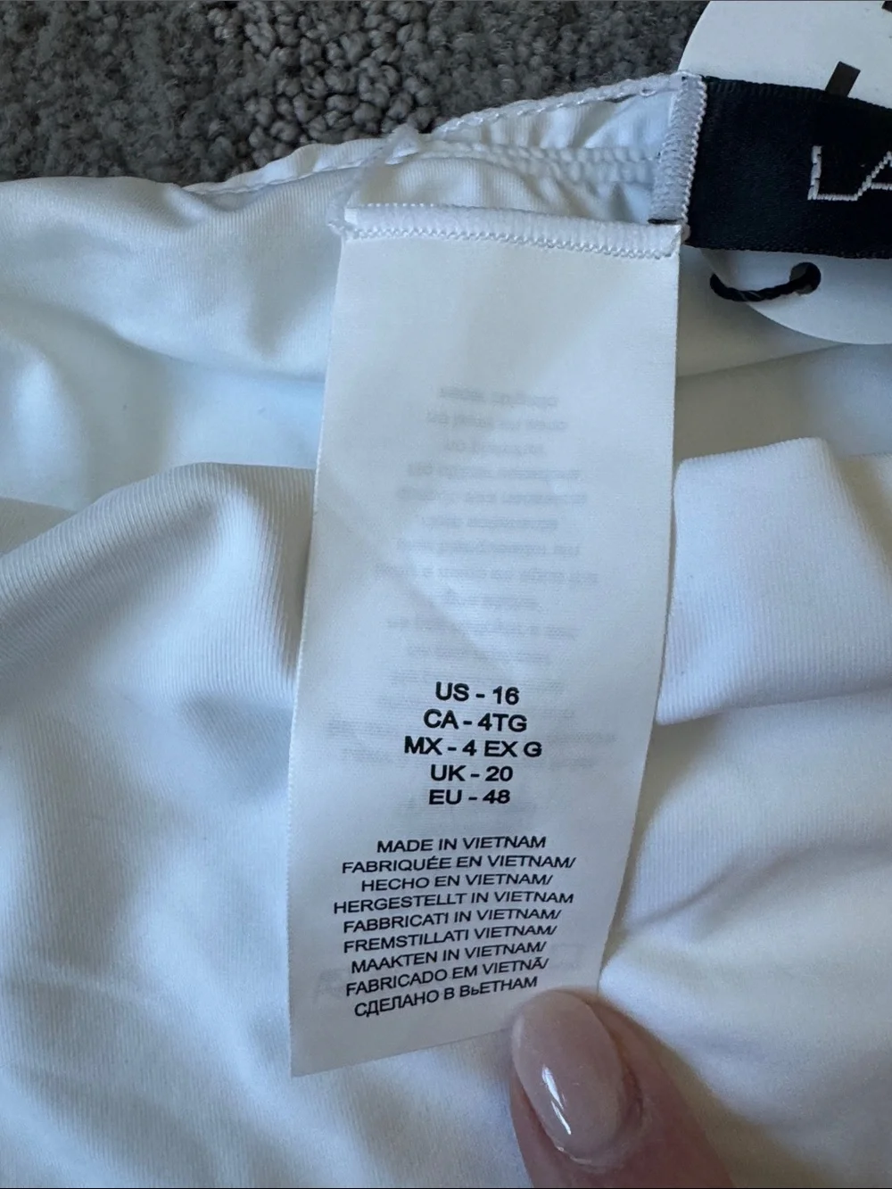 La Blanca feminine ruffle
